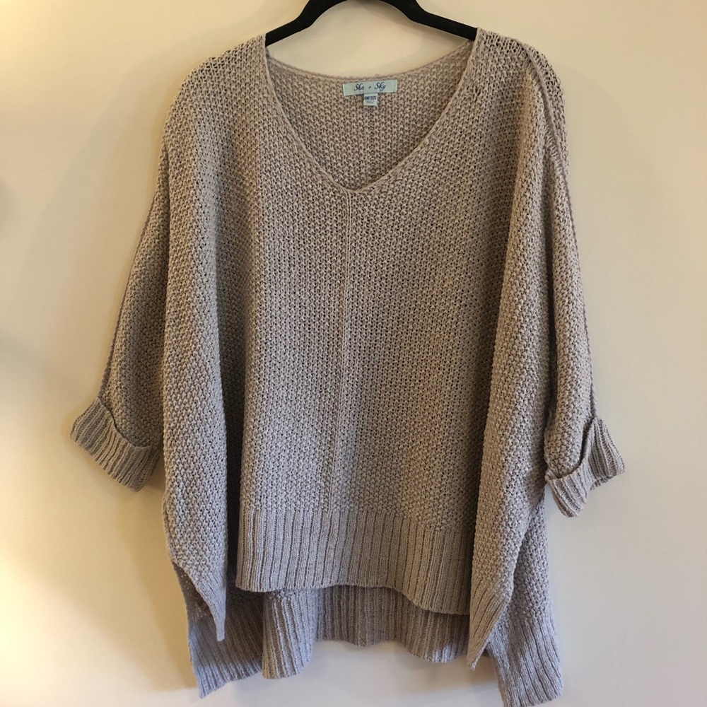 She & Sky Sweater